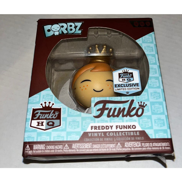 Funko HQ Grand Opening Dorbz Freddy Funko #009 Exclusive Limited Edition - Picture 6 of 6